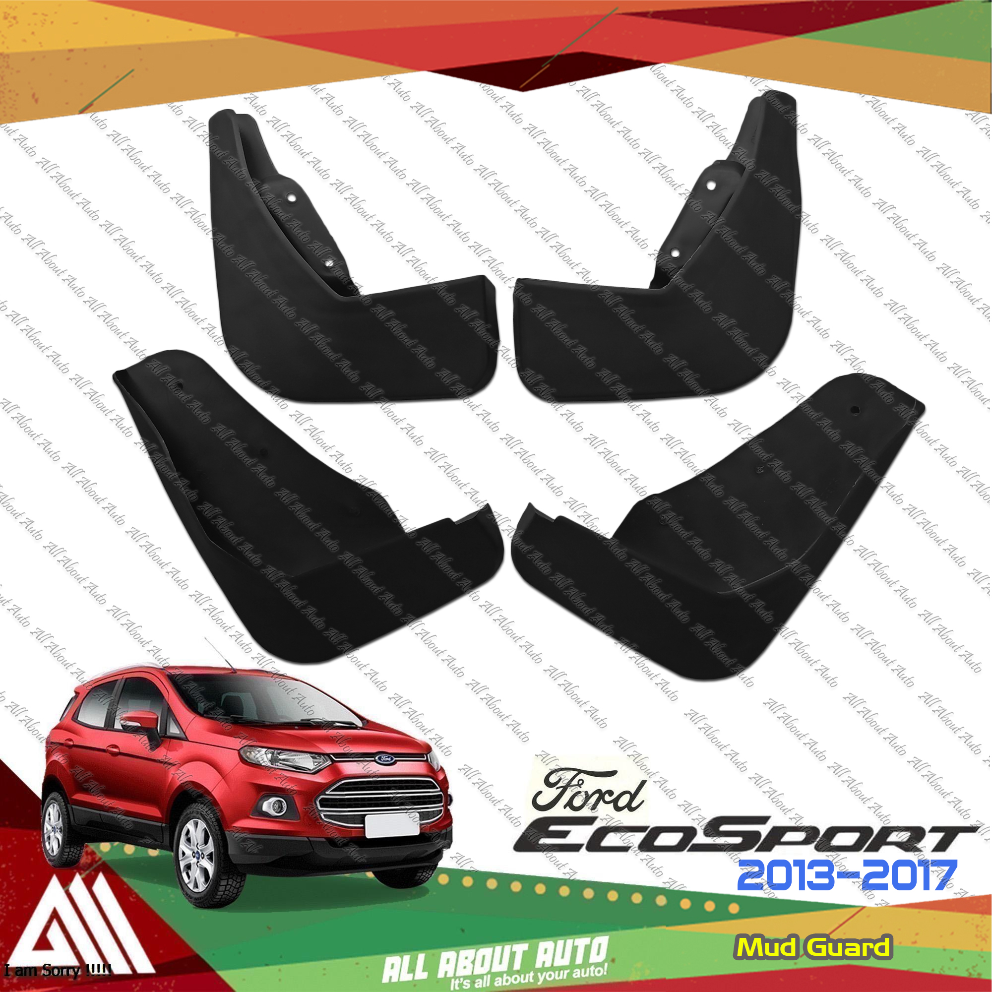 Ford Ecosport 20132017 Mud Guard (Without Logo) Lazada PH