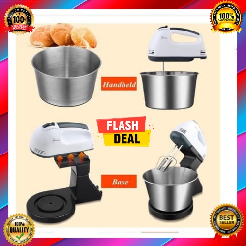 AUTHENTIC Table Stand Dough Mixer with Bowl Heavy Duty Hand Mixer with Stand  Scarlett Electric Mixer