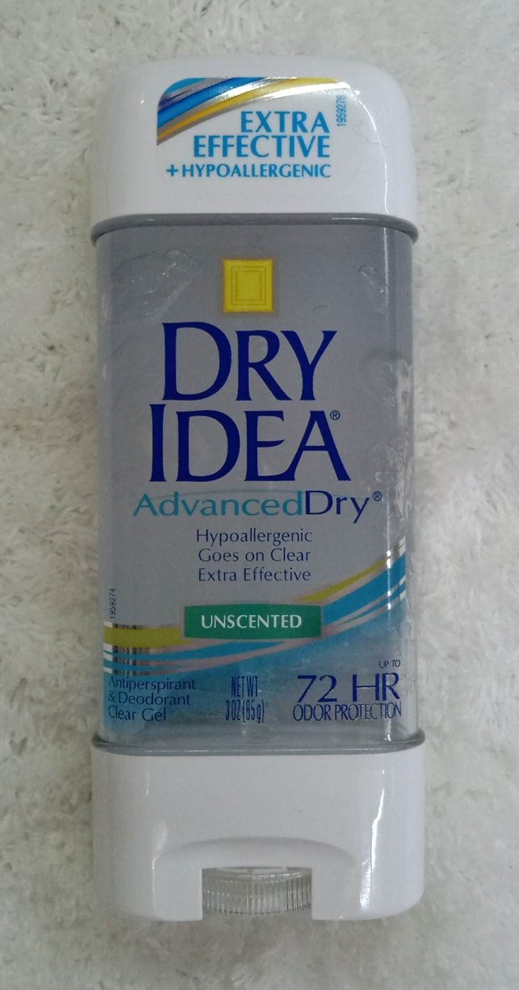 DRY IDEA ADVANCEDDRY ANTIPERSPIRANT & DEODORANT UNSCENTED CLEAR GEL NET