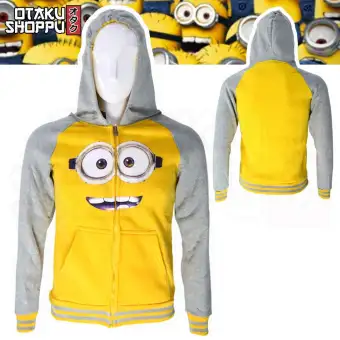 minion zip up hoodie