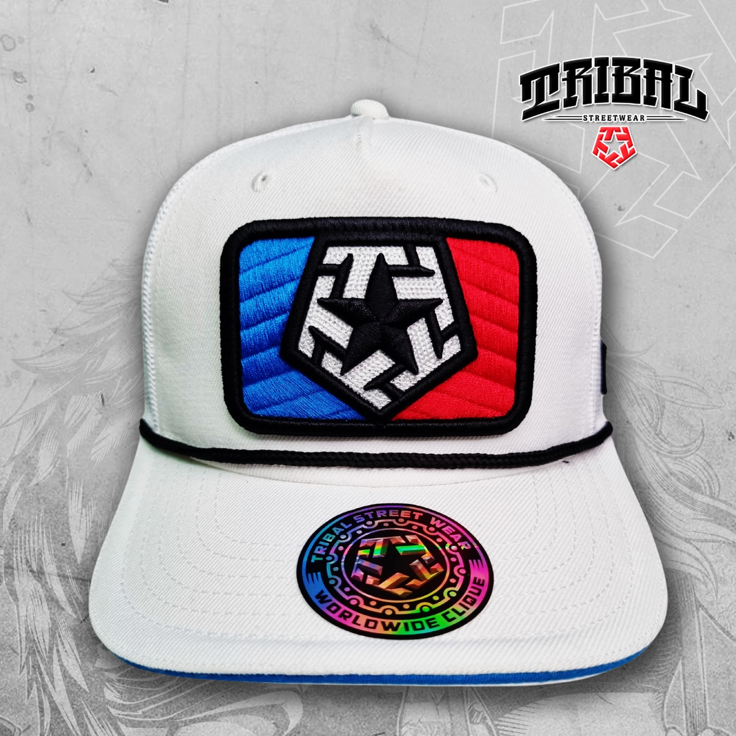 帽子 Masstak double tribal cap DOUBLE TRIBAL CAP