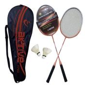Aktive Badminton Racket Set - 2 with Free Shuttlecock