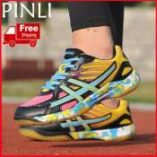 PINLI Lightweight Breathable Badminton Shoes for Men and Women