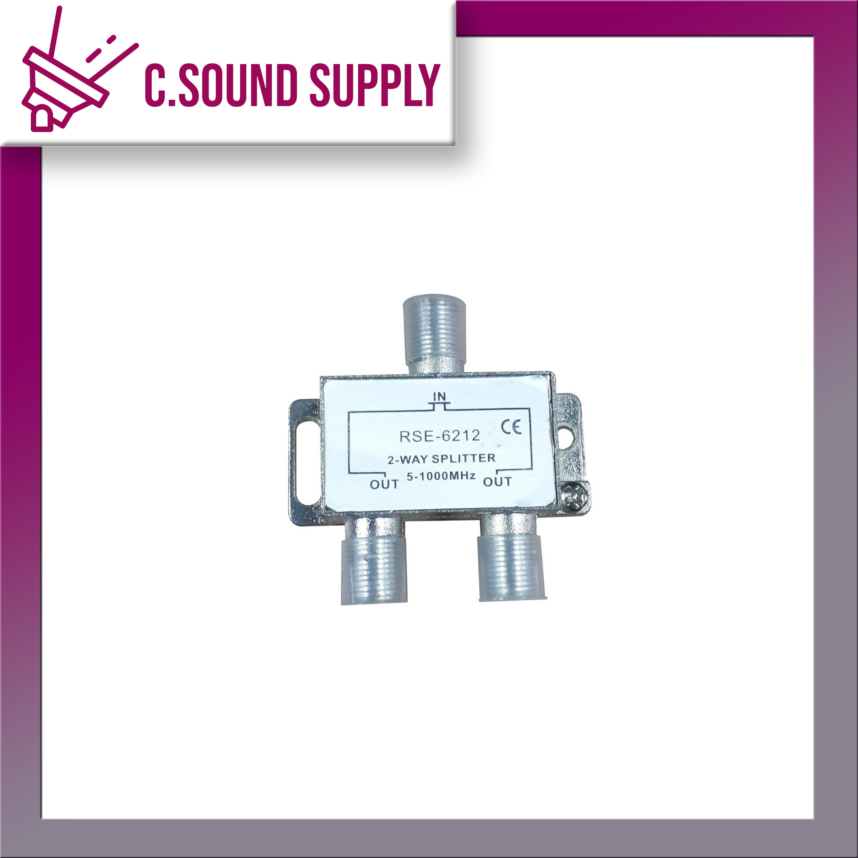 2 Way TV Splitter Lazada PH