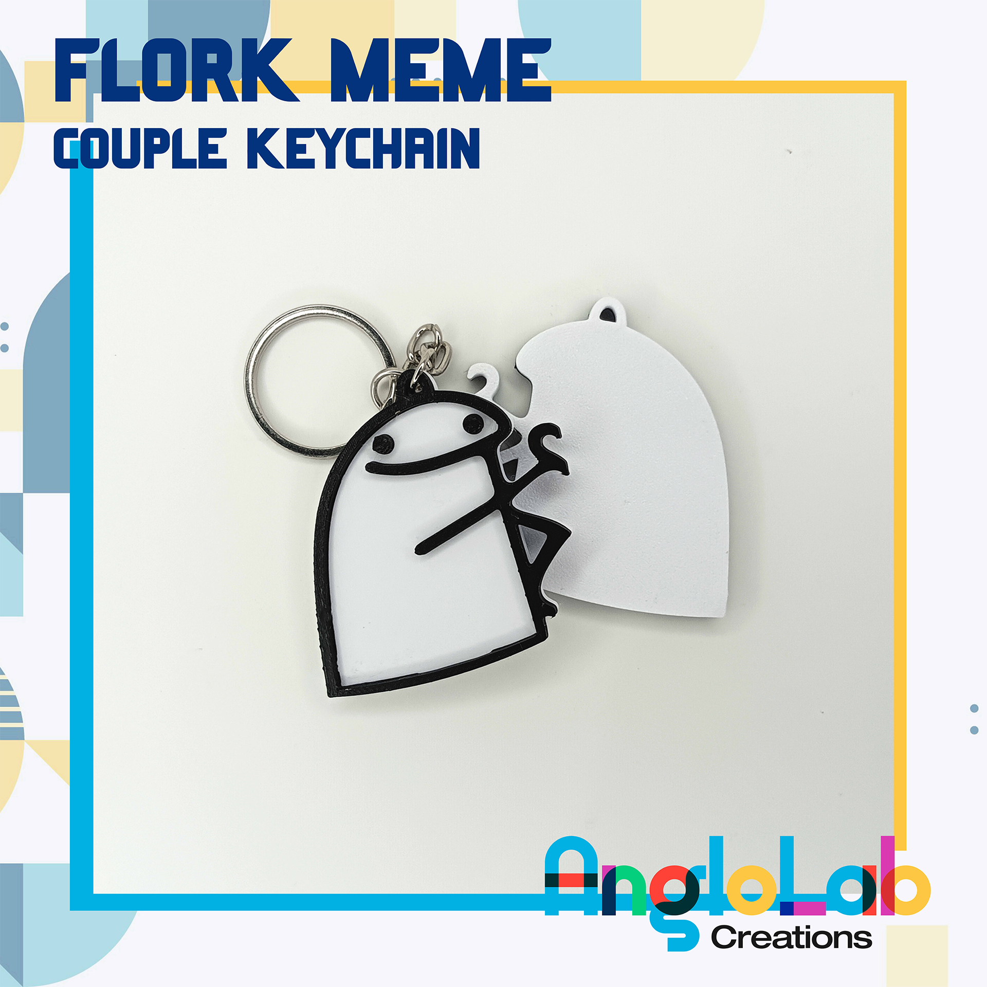 Flork Meme Keychains