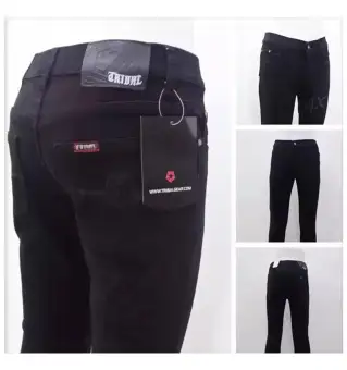 black stretchable jeans