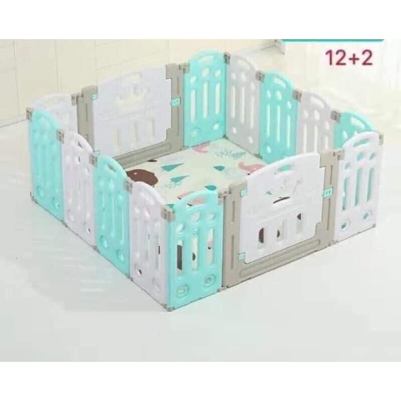 Big Folding Playpen w playmat, balls, ring Lazada PH