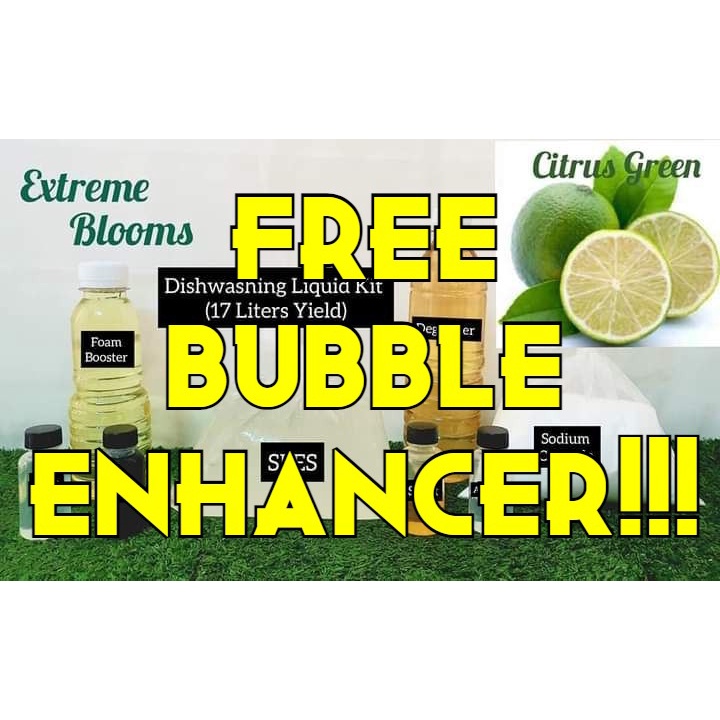 EXTREME BLOOMS Dishwashing Liquid Kit 17L yield Lazada PH