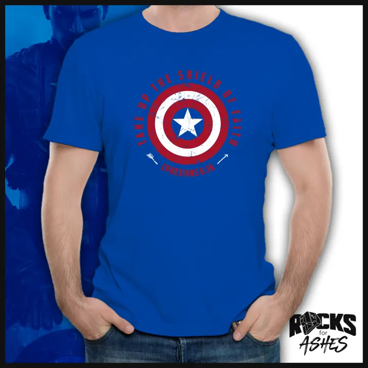 captain america t shirt lazada