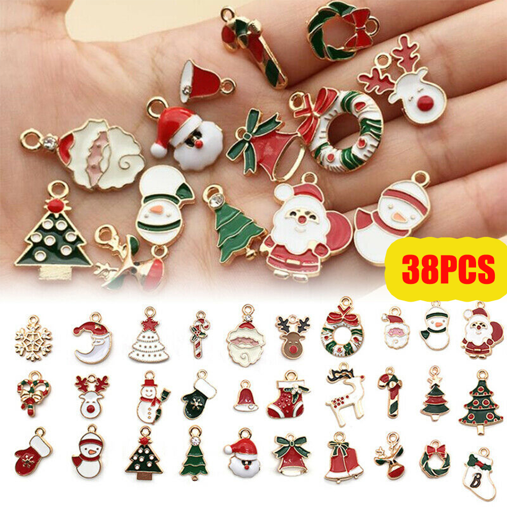 Download 38pcs Set Hot Sale Jewelry Making Diy Craft Christmas Pendant Earring Enamel Alloy Mixed Bracelet Lazada Ph 3D SVG Files Ideas | SVG, Paper Crafts, SVG File