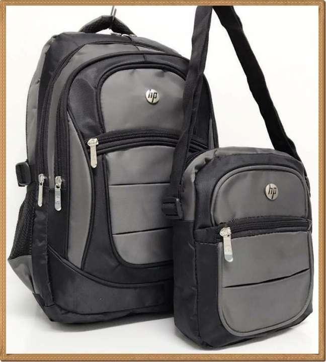 HP High Quality 2in1 Backpack and Sling Bag Unisex Backpack Bag For