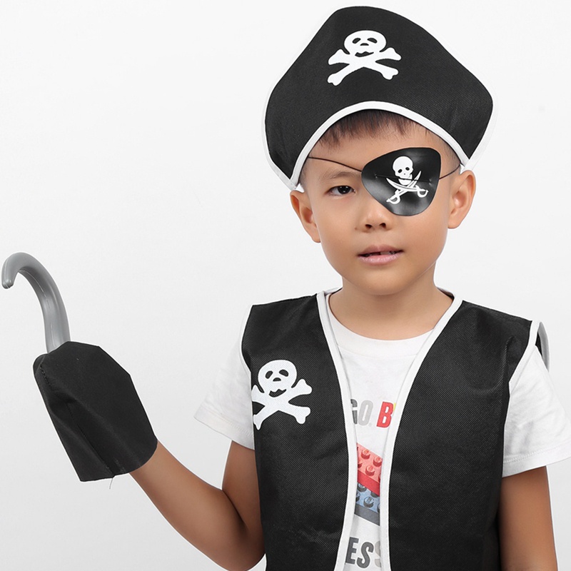 5pcs-set-halloween-children-s-pirate-show-costume-classic-pirate-dress