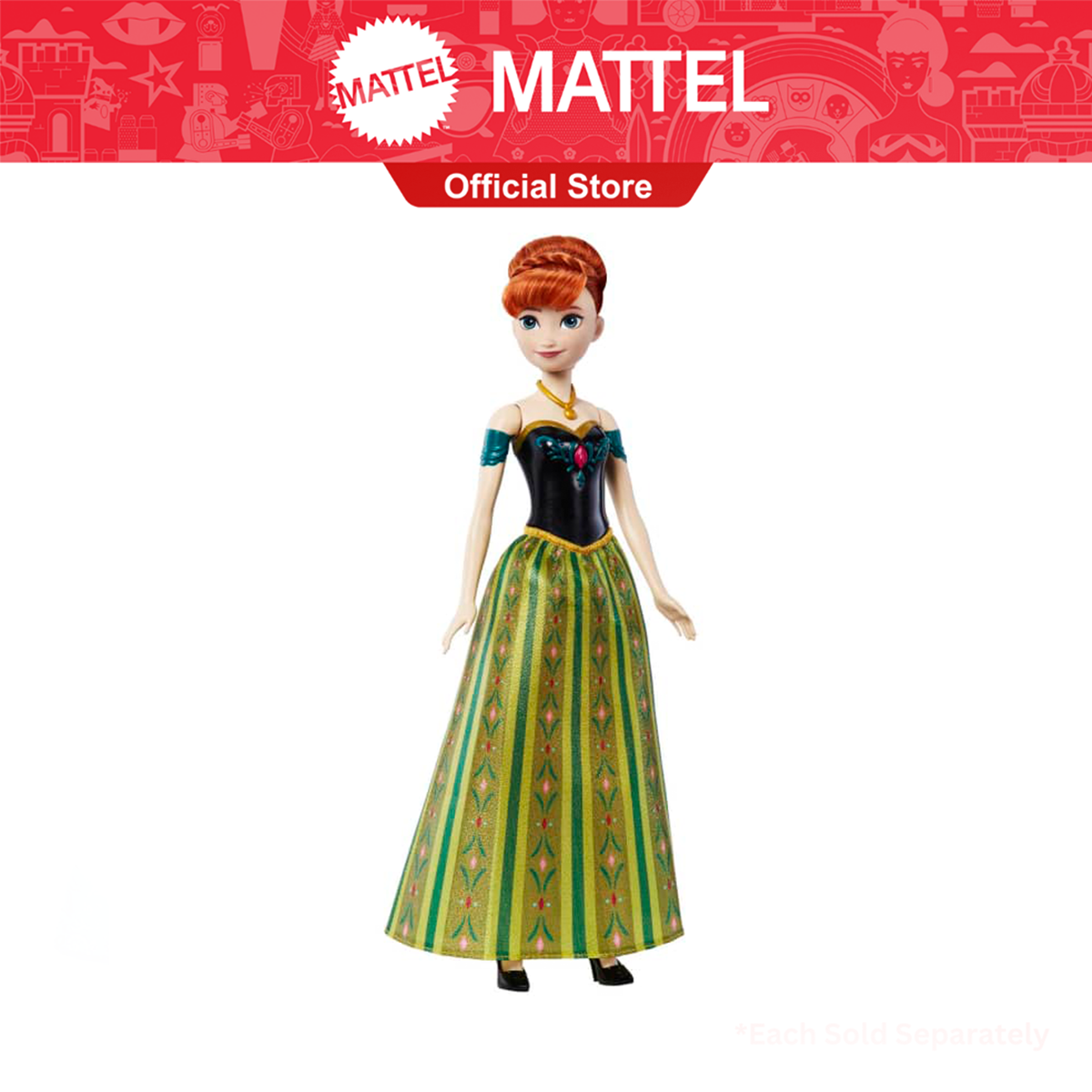 Disney Frozen Singing Doll Anna Children Toys Gift for Girls