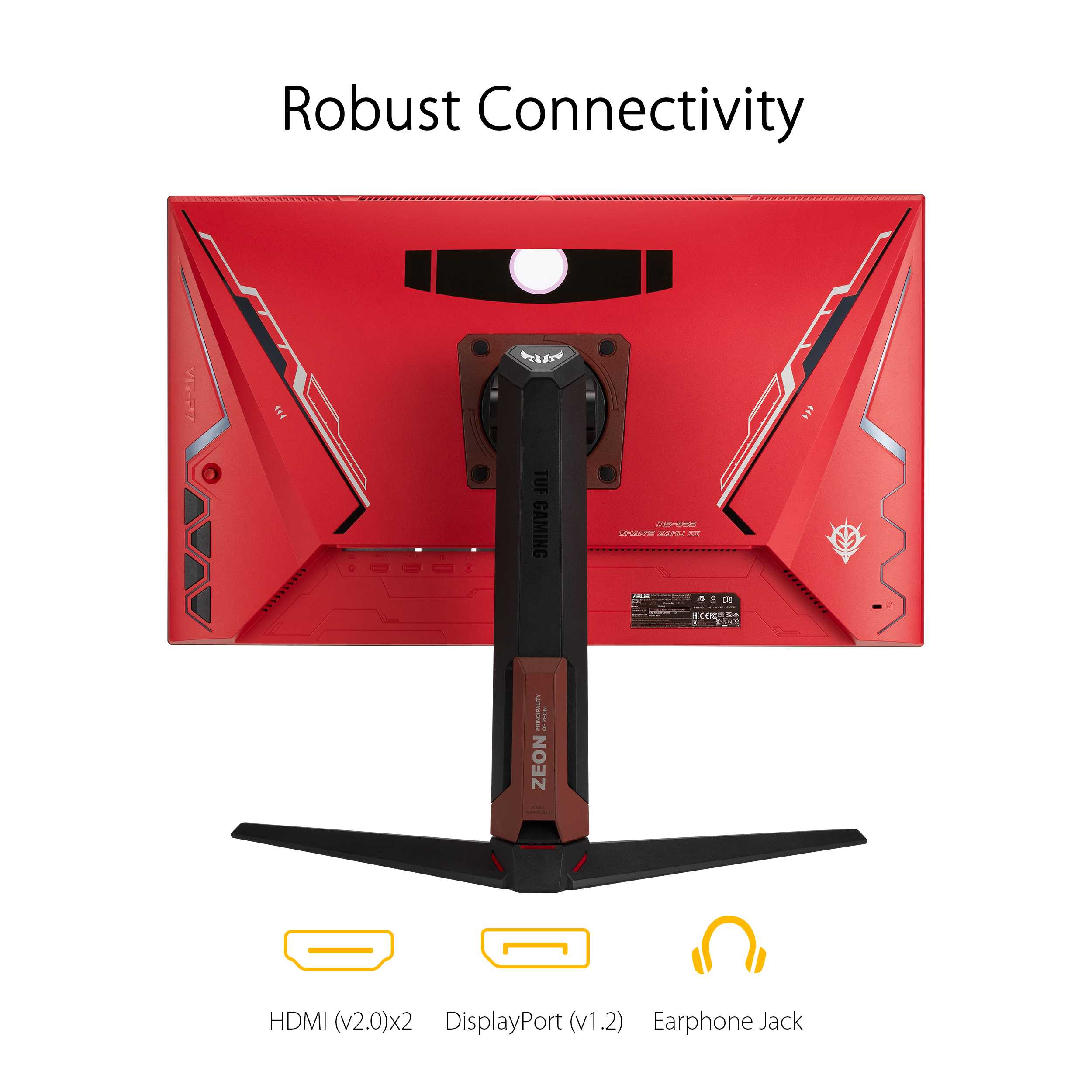 ASUS TUF Gaming VG27AQGL1A ZAKU II EDITION Monitor 27 inch WQHD