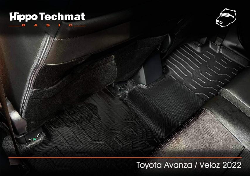 Toyota Veloz / Avanza 2022 Hippotech v2 Deep Dish Matting Lazada PH