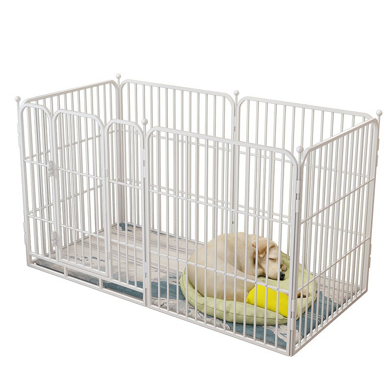 Adjustable Dog fence, Dog cage, Dog Playpen (60*70cm/pcs×6)(White