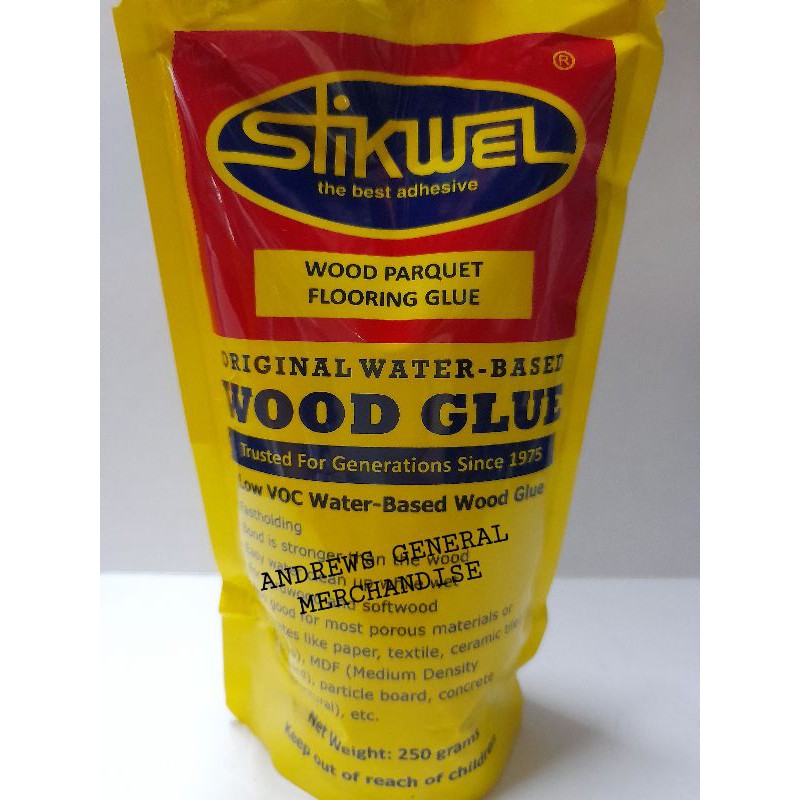 STIKWELL WATERBASED WOOD GLUE Lazada PH