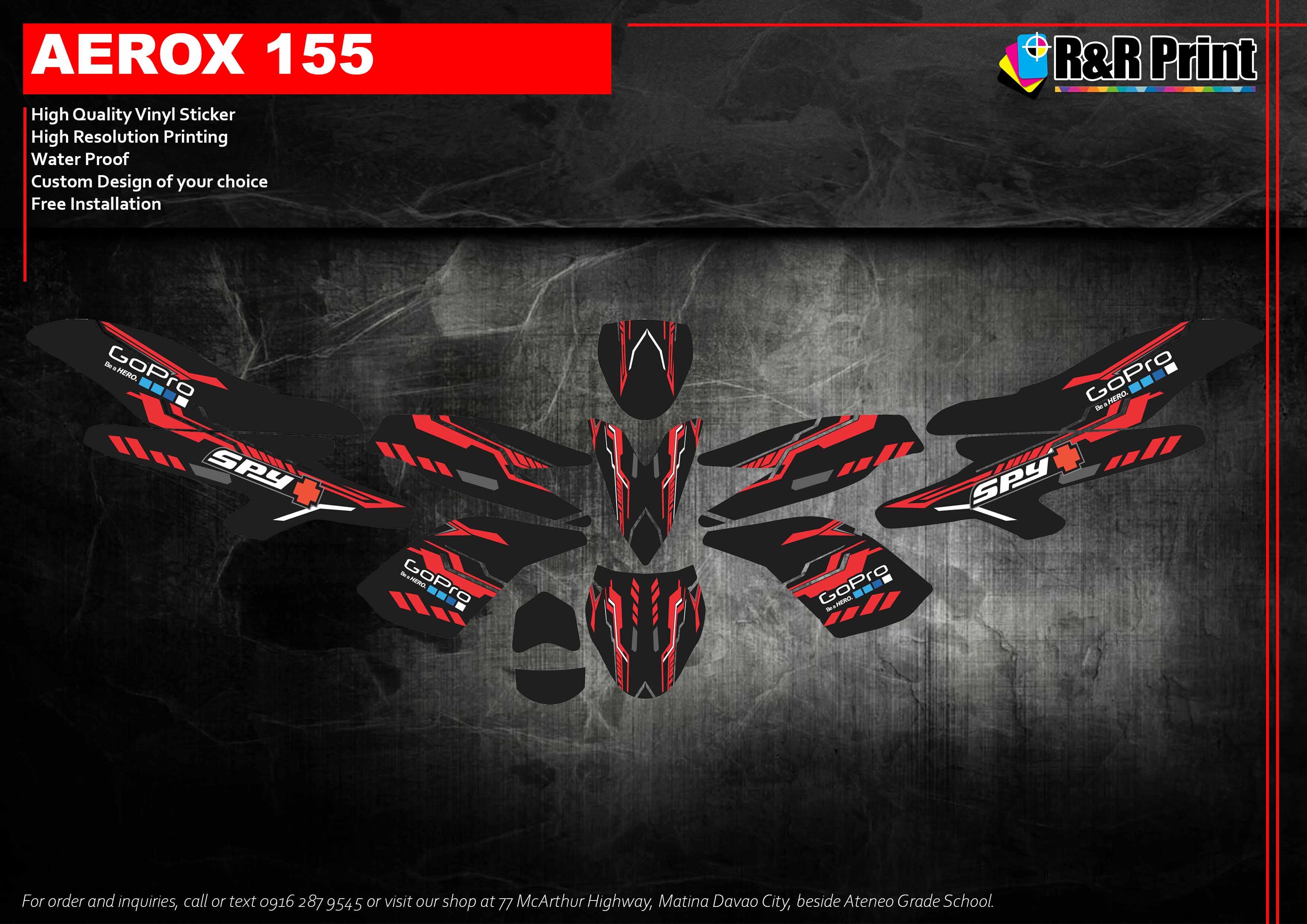 Yamaha Aerox 155 Decal Sticker Lazada PH