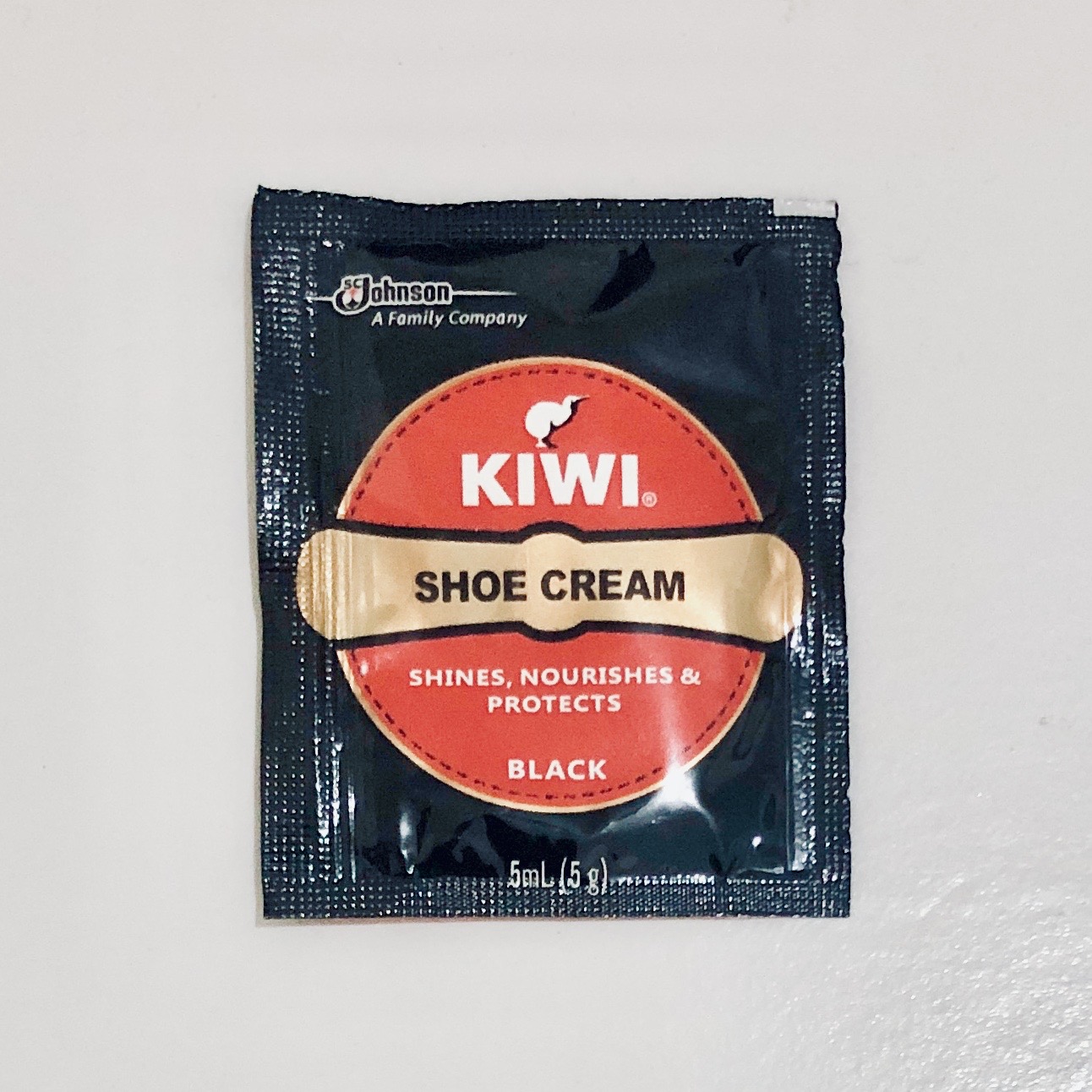 KIWI Shoe Cream Black 5ml (5g) Sachet Lazada PH