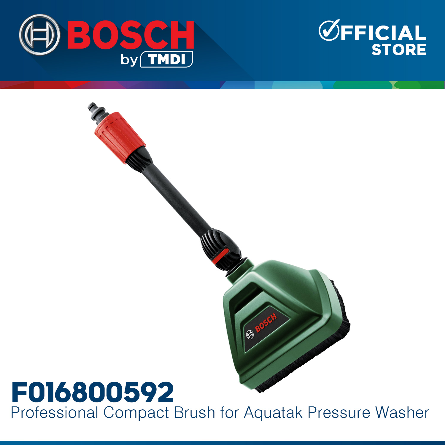 BOSCH Professional Compact Brush for Aquatak Pressure Washer F016800592