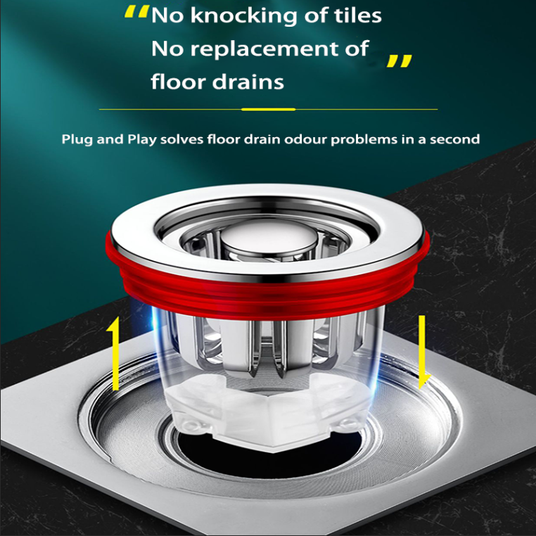 Bathroom Floor Drain hair filter Rust and odor proof sewer filter【COD】 Lazada PH