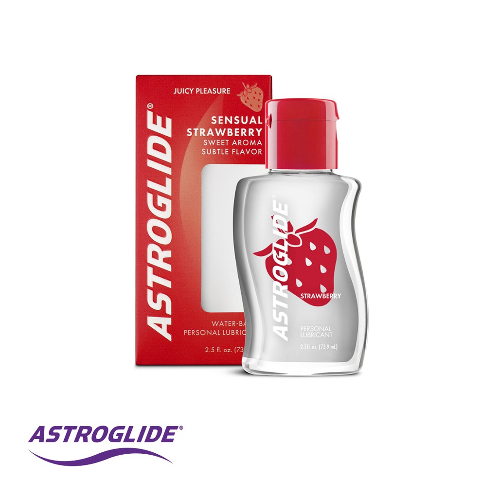 Astroglide Water Based Personal Lubricant Strawberry Flavored Lube 25oz Lazada Ph 7681