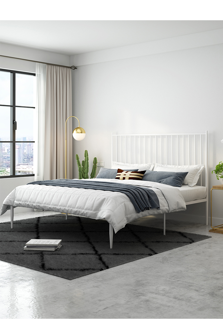 Single Bed King Size Bed Queen Size steel Bed Heavy Duty steel Bed for