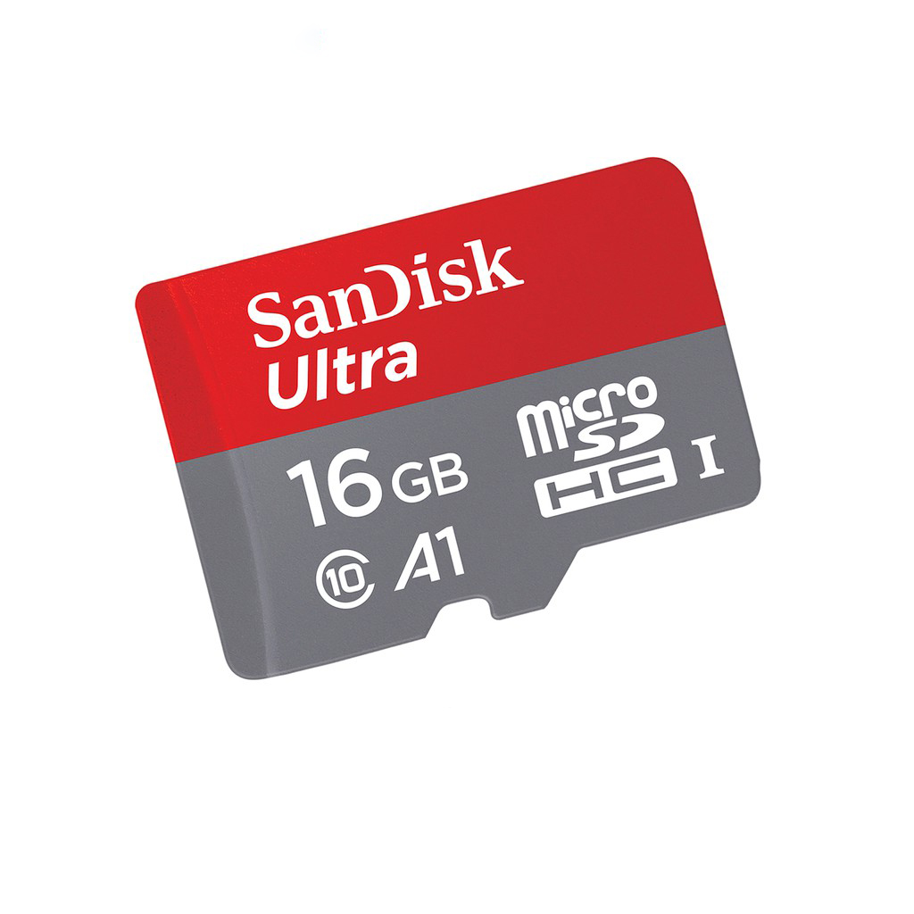 SanDisk Ultra 16GB SDHC UHS-I Micro SD Card with 98MB/S Read Speed A1 ...