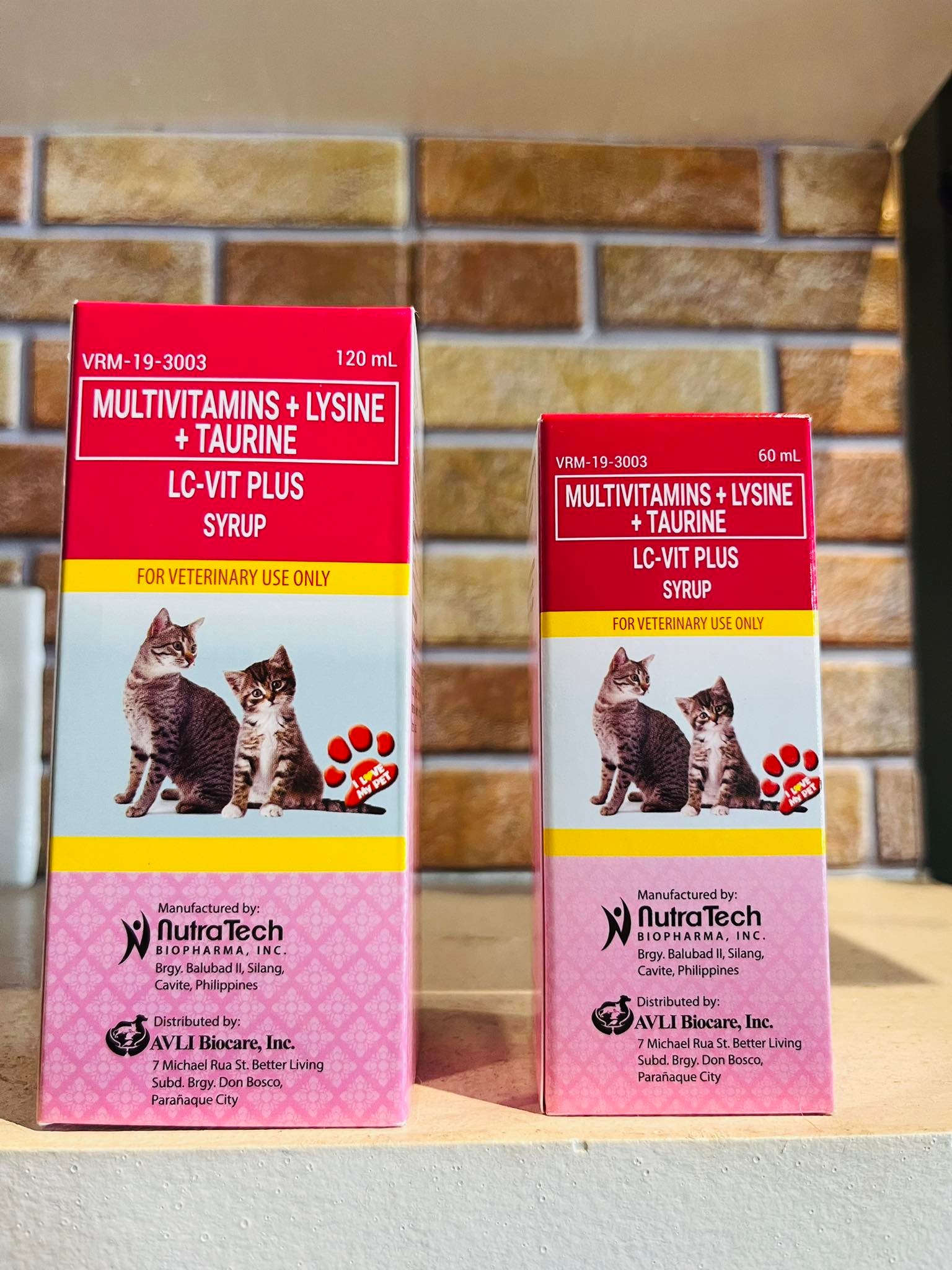 LCVIT PLUS Syrup (Multivitamins) for Cats & Kittens Lazada PH
