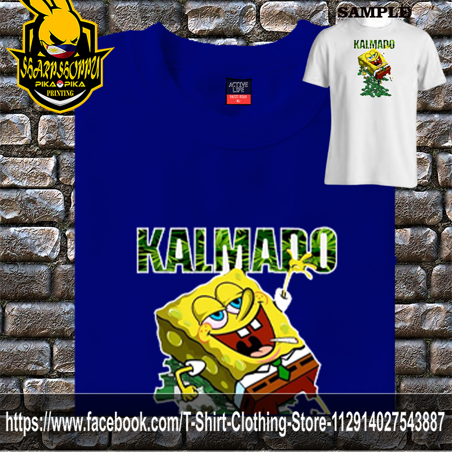 KALMADO SPONGEBOB PRINT & DESIGN UNISEX TSHIRT Lazada PH