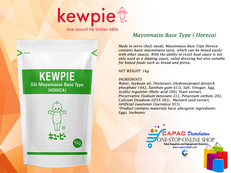 Kewpie Mayonnaise Base Type (Horeca) Lazada PH