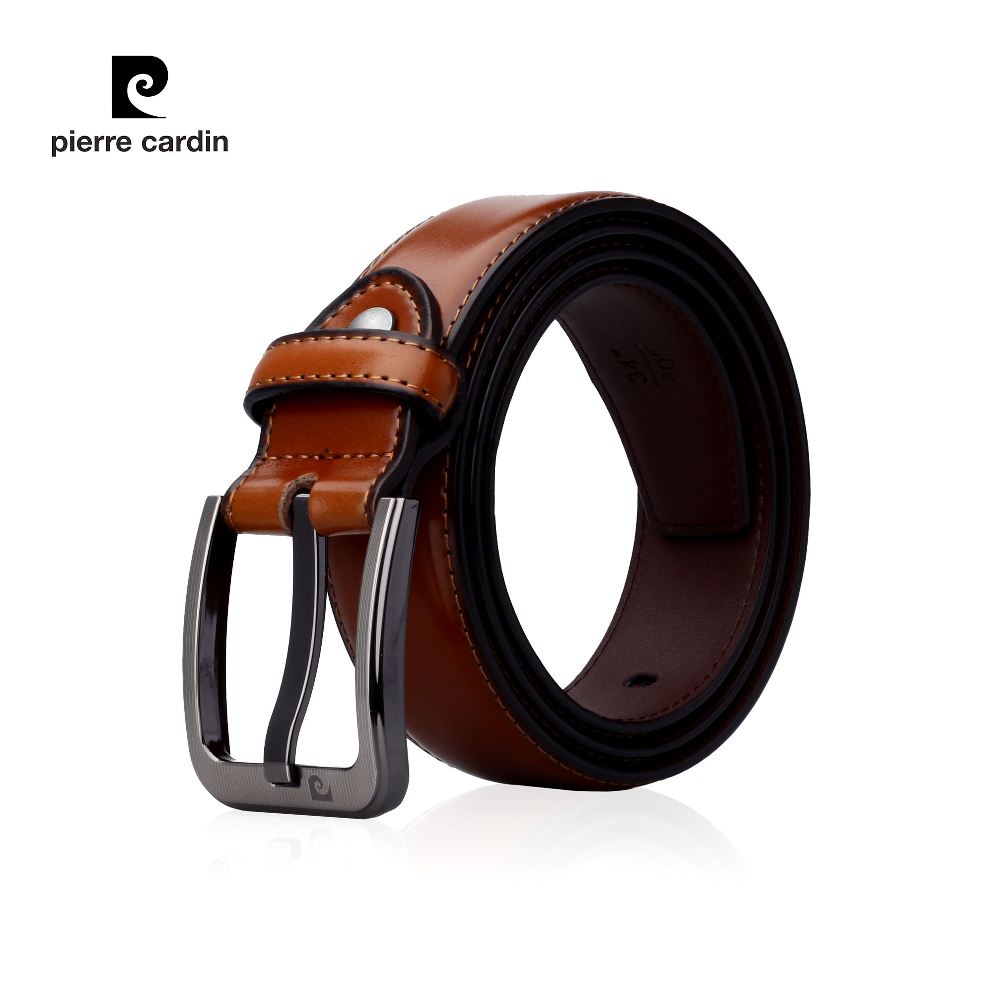 Pierre cardin discount leather belt