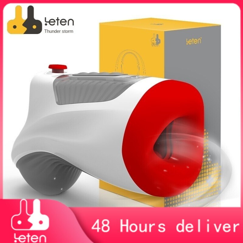 Leten Sex Toy For Male Thunder Storm Automatic Aircraft Cup Male Masturbation Devices Pneumatic 4602