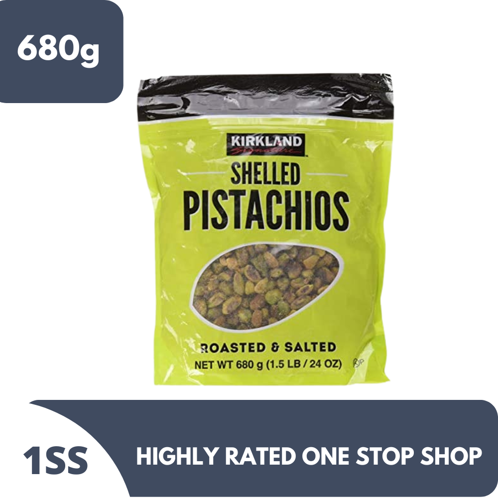 Kirkland Signature Shelled Pistachios Roasted & Salty 680g Lazada PH