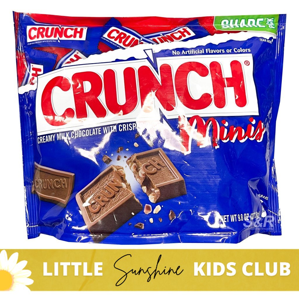 Nestle Crunch Minis Milk Chocolate Bar 277.8g Lazada PH