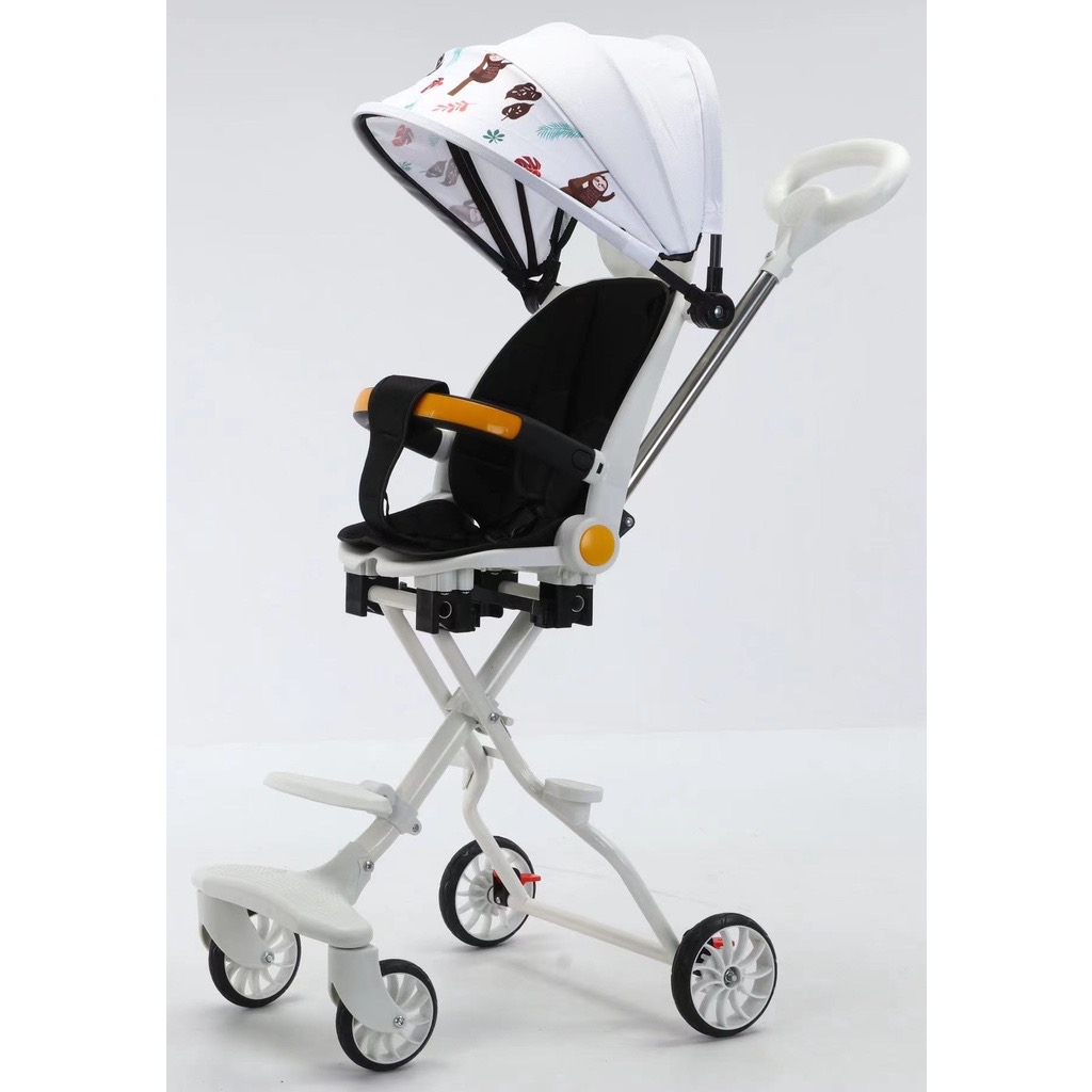 Baby stroller lightweight foldable highview baby stroller fourwheel