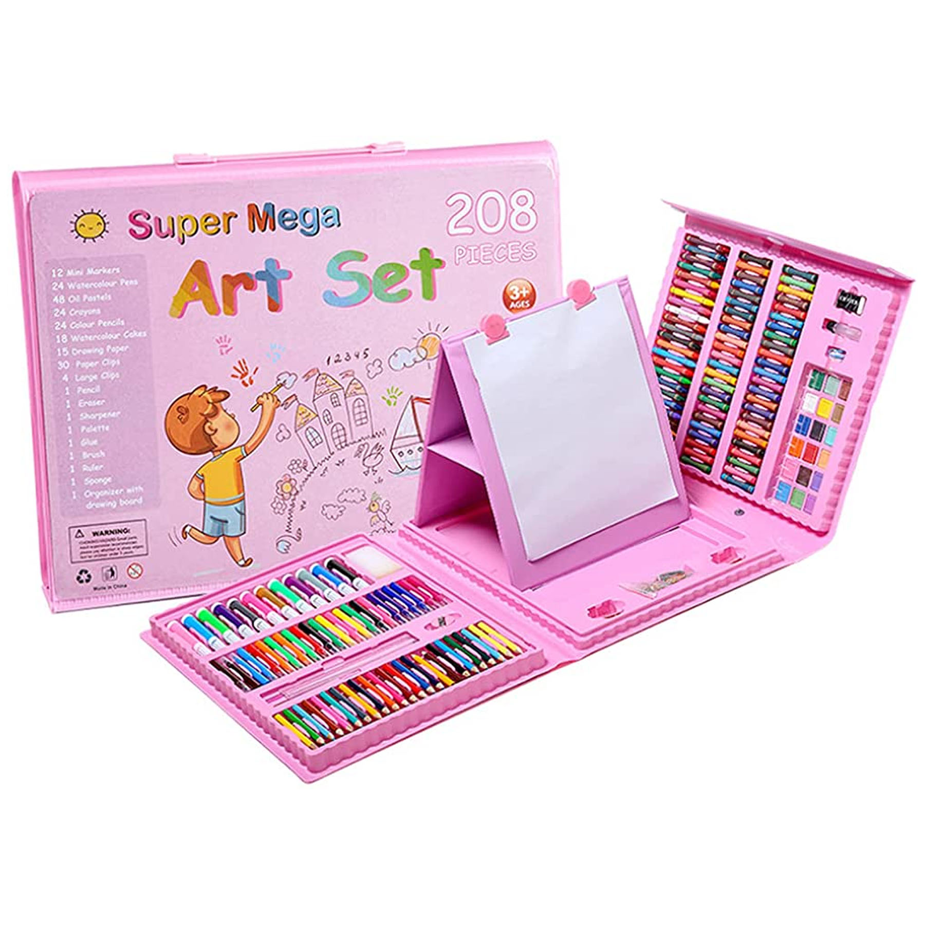 HappyDeals Super Mega Kid's ART Coloring Set