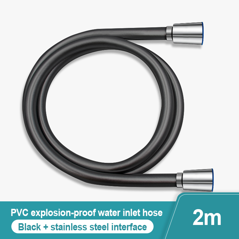 1Pc Shower Hose, Flexible Stainless Steel Handheld Shower Hose, Anti- Explosion Anti-Kink Leakproof Hose,Brass Connectors, Replacement Metal Extension Shower Hose | SHEIN A - View #6