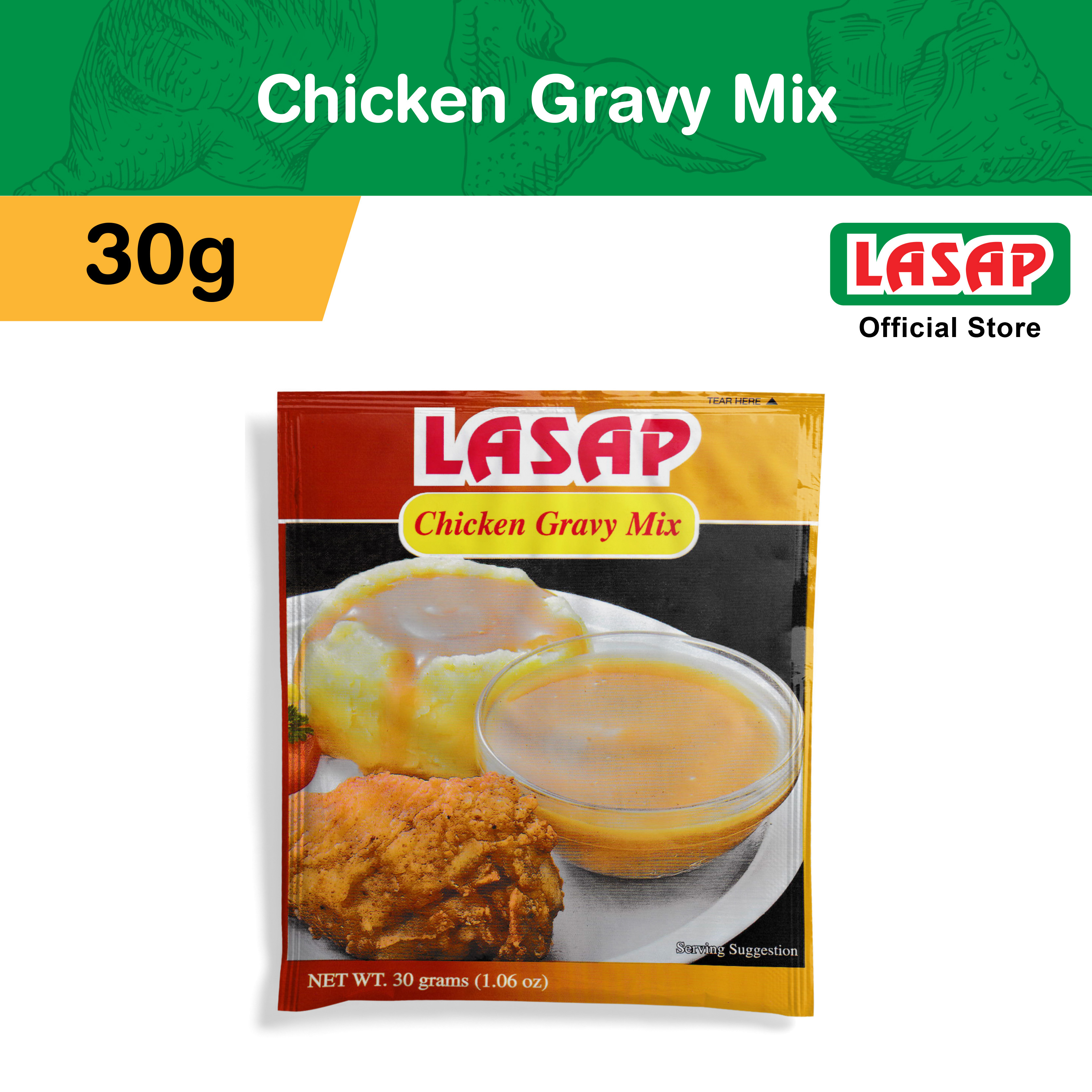 Lasap Chicken Gravy Sauce Mix 30g Lazada PH