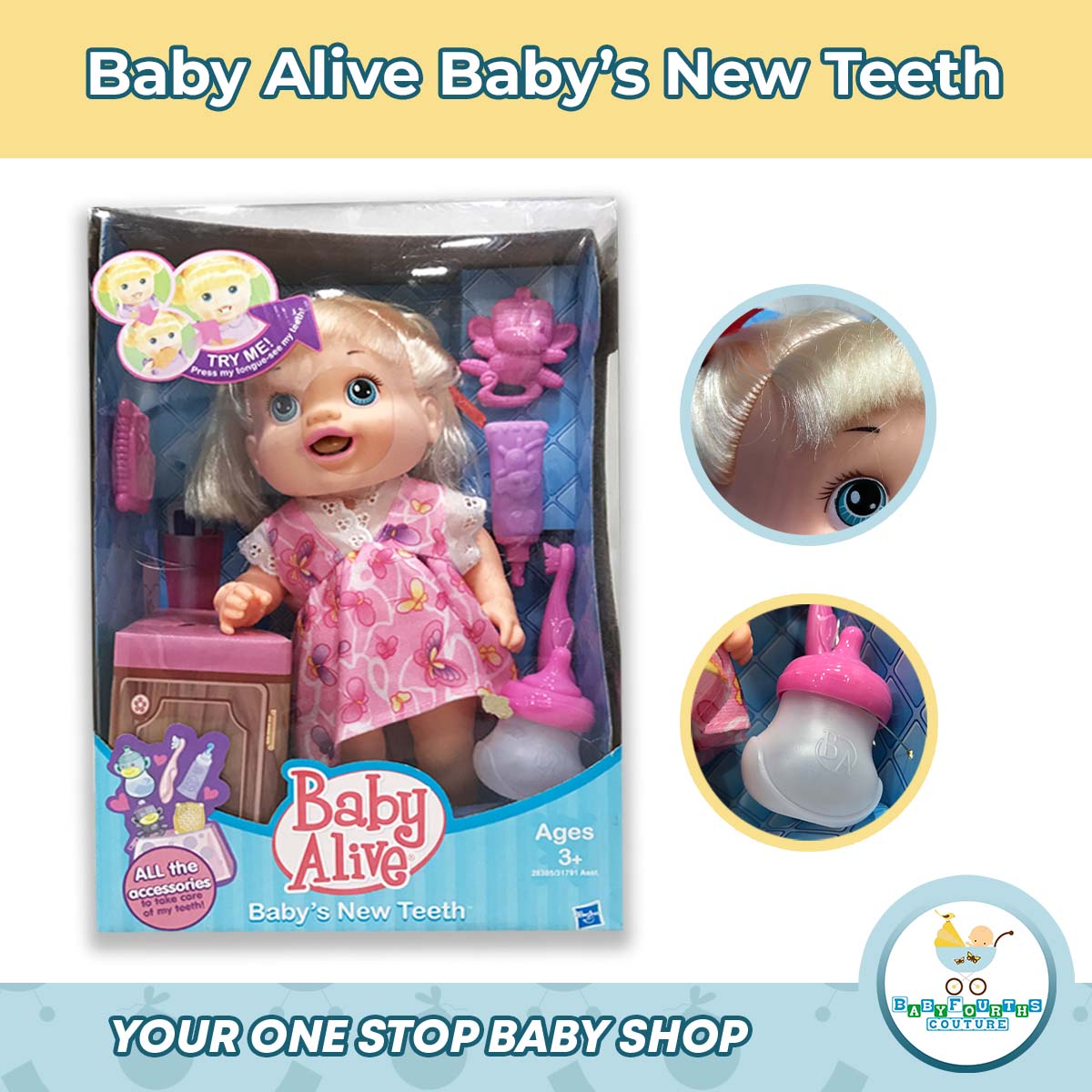 Baby alive hot sale teeth