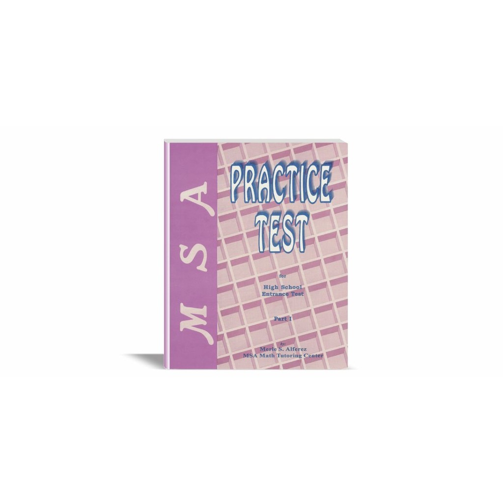 MSA Philippine Science High School Entrance Test Reviewer (7 books