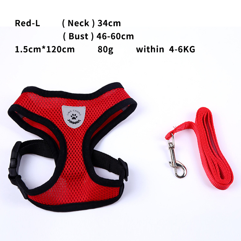 【COD】FOLOPETS Pet Leash Dog Harness Leash Mesh Collar Leash Strap