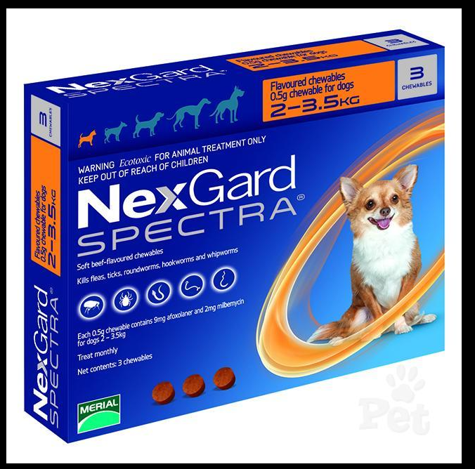 Nexgard for Dogs and Puppies (afoxolaner) AND NEXGARD SPECTRA 1 TABLET