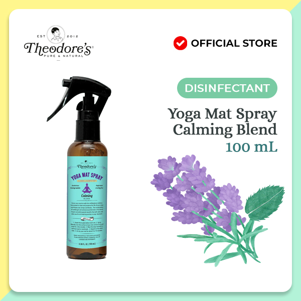 Theodore's Yoga Mat Spray Calming I Relaxing Blend Cleaner