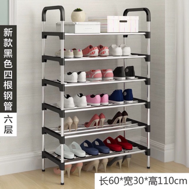 6 Tier Multi Purpose Shoe Rack Shoe And Home Storage Organizer Lazada Ph