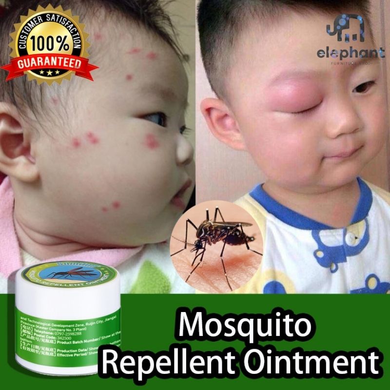 Elephant.Original authentic mosquito repellent ointment insect bite