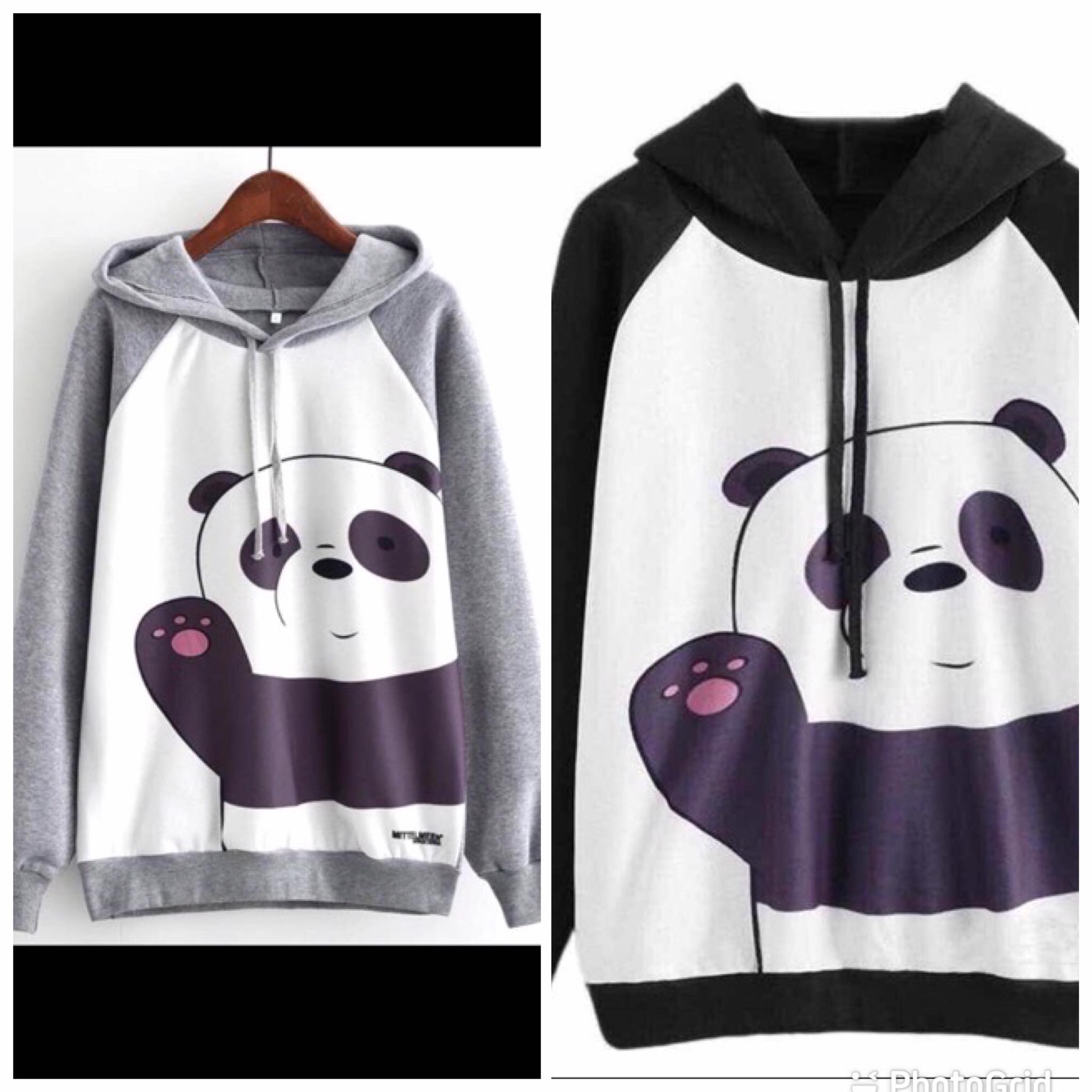 panda hoodie jacket