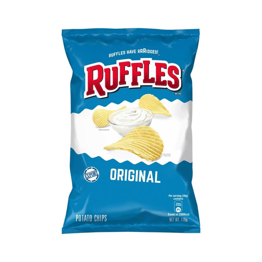 Ruffles Regular Potato Chips (6.5oz) | Lazada PH