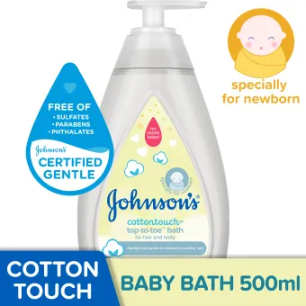johnson baby bath cotton touch