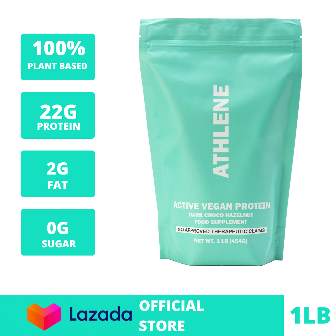 ACTIVE Vegan Protein 1LB (Pea and Rice Protein Plant Protein Powder